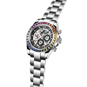 PAGANI DESIGN Rainbow Wristwatch - xtreetapparel