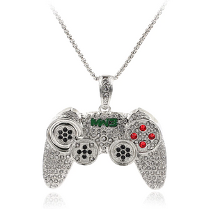 Iced Out Game Controller Pendant - xtreetapparel