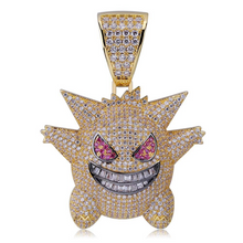 Load image into Gallery viewer, Iced Out Gengar Pendant - xtreetapparel
