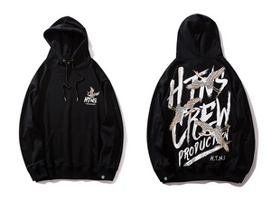 HTNS Crew Hoodie - xtreetapparel