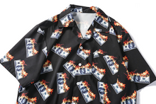 Load image into Gallery viewer, Flame USDollar Shirts - xtreetapparel