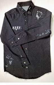 Denim ASRV jacket - xtreetapparel