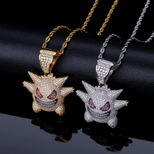 Load image into Gallery viewer, Iced Out Gengar Pendant - xtreetapparel