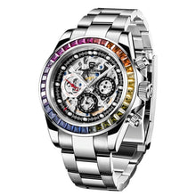 Load image into Gallery viewer, PAGANI DESIGN Rainbow Wristwatch - xtreetapparel