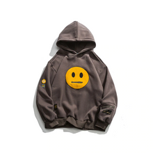 Load image into Gallery viewer, Zipper Pocket Smile Hoodie - xtreetapparel