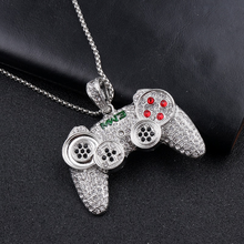 Load image into Gallery viewer, Iced Out Game Controller Pendant - xtreetapparel