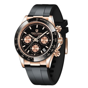 PAGANI DESIGN Automatic Chronograph Watches - Steel Band - xtreetapparel