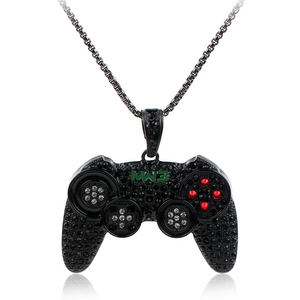 Iced Out Game Controller Pendant - xtreetapparel