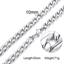 Load image into Gallery viewer, 5-10MM Men&#39;s Round Chain - xtreetapparel