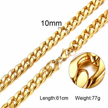 Load image into Gallery viewer, 5-10MM Men&#39;s Round Chain - xtreetapparel