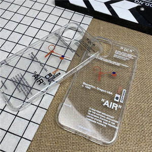 Silicon Phone Transparent "Off Cover"