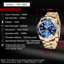 Load image into Gallery viewer, PAGANI DESIGN Stainless Steel Mechanical Watch - xtreetapparel