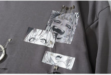 Load image into Gallery viewer, Manga Illustration Sweatshirt - xtreetapparel