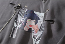 Load image into Gallery viewer, Manga Illustration Sweatshirt - xtreetapparel