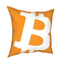 Load image into Gallery viewer, Bitcoin Pillow - xtreetapparel