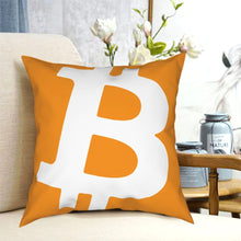 Load image into Gallery viewer, Bitcoin Pillow - xtreetapparel