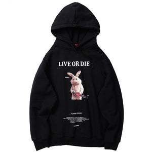 Rabbit Saw Hoodie - xtreetapparel