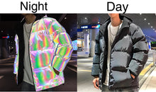 Load image into Gallery viewer, Reflective Rainbow Parka - xtreetapparel