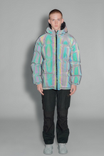 Load image into Gallery viewer, Reflective Rainbow Parka - xtreetapparel