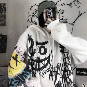 Graffiti Drop Hoodie - xtreetapparel