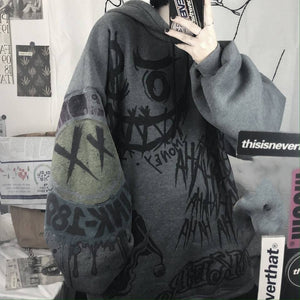 Graffiti Drop Hoodie - xtreetapparel