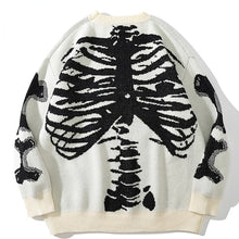 Load image into Gallery viewer, Skeleton Bone Sweatshirt - xtreetapparel