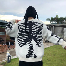 Load image into Gallery viewer, Skeleton Bone Sweatshirt - xtreetapparel