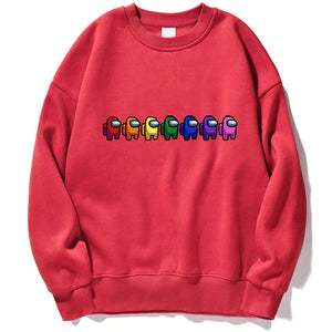 Among Us Color Pullover - xtreetapparel