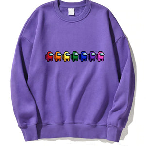 Among Us Color Pullover - xtreetapparel