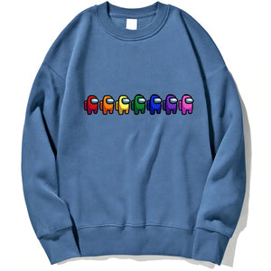 Among Us Color Pullover - xtreetapparel