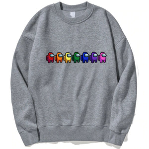 Among Us Color Pullover - xtreetapparel