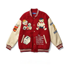 Load image into Gallery viewer, Patchwork Heavy Cartoon Jacket - xtreetapparel