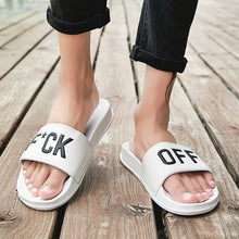 Load image into Gallery viewer, Fck Off Slippers