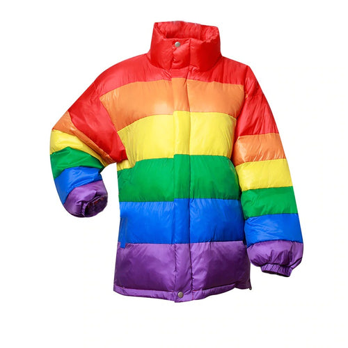 XTRT Rainbow Puffer - xtreetapparel