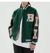 Load image into Gallery viewer, Baseball Patch Jacket - xtreetapparel