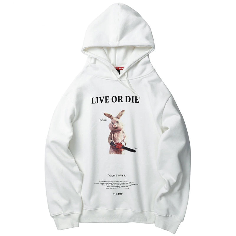 Rabbit Saw Hoodie - xtreetapparel